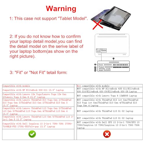 Funda Protectora Negra para Laptop 13.3" miniatura 2