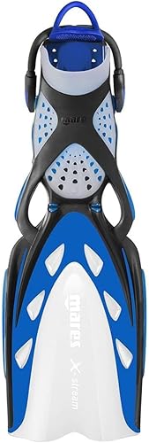 Mares X-Stream 410019 - Aletas de natación unisex para adultos, de tacón abierto, duraderas, resistentes al desgaste, flexibles, para natación,