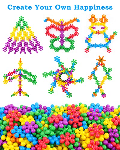 Fastspok Building Blocks, 500 Pieces Kids Stem Building Toys Discs Sets Interlocking Solid Plastic For Preschool Kids Boys And Girls Aged 3+, Creativity Kids Educational Toys #TOP3