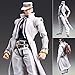 QAHEART 15cm Anime Figure Kujo Jotaro Action Figure Statue Model with Accessories, Face Changeable, Joint Movable, Parts Removable, PVC Handmade Collection Desktop Decoration Birthday Gifts
