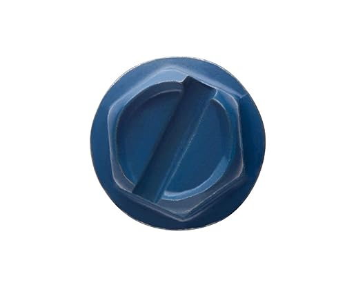 Miniatura 10 de CONFAST - Anclaje de tornillo de hormigón con cabeza hexagonal con broca para anclaje a mampostería, bloque o ladrillo (100 por caja)