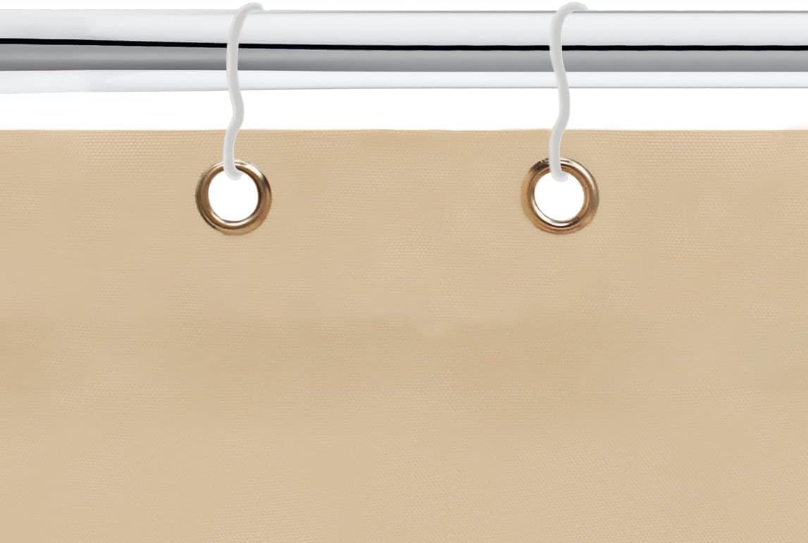 IlGruppone Tenda da Sole Balcone 140x250 cm Crema Lavabile Anelli