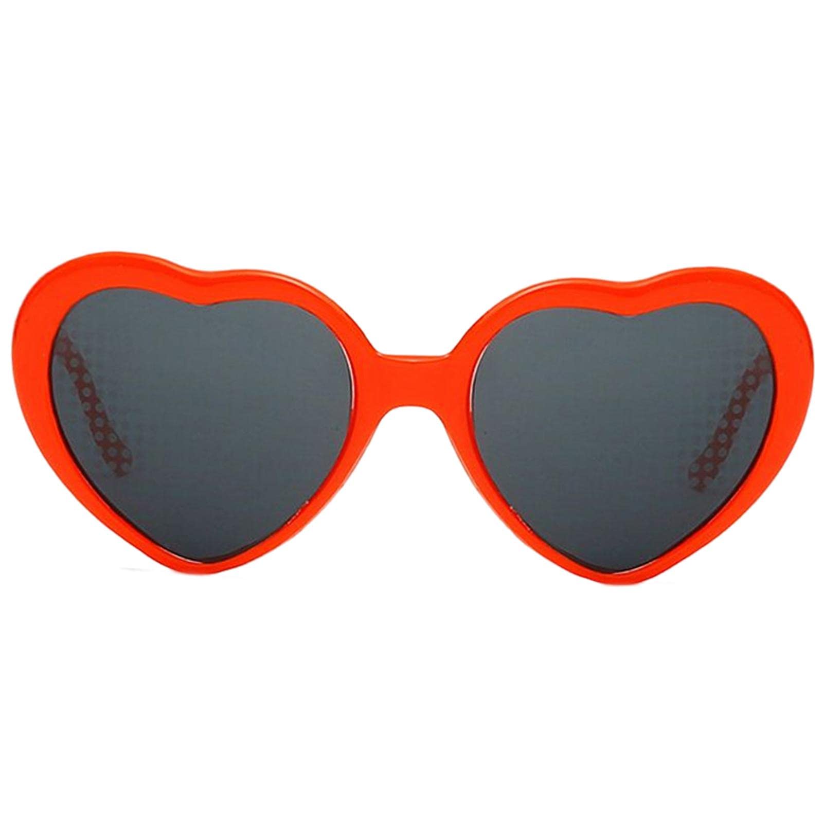 bnf Effect Glasses Light at Night Beautiful Love Heart Shaped Sun Glasses Red | Clothing, Shoes & Accessories | Womens Accessories | Sunglasses & Fashion Eyewear | Sunglasses-image-40