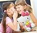 Hello Kitty Plush Toys, Cute Cat Pillow Plush, Soft Doll Toys, Stuffed Animals Toy Birthday Gifts for Girls Kids (Pink)