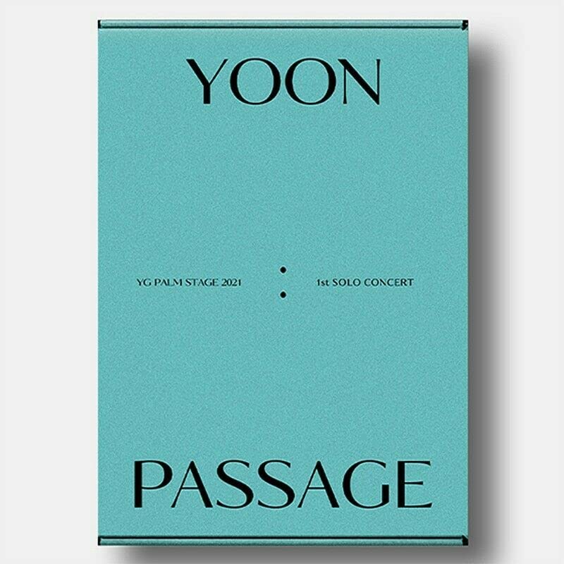 Kit vidéo Passage YOON concert YG PALM STAGE 2021 avec Air-Kit livre photo poster et photocards