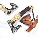 Poshland AH-BAX-72- Custom Handmade Damascus Steel 12.2