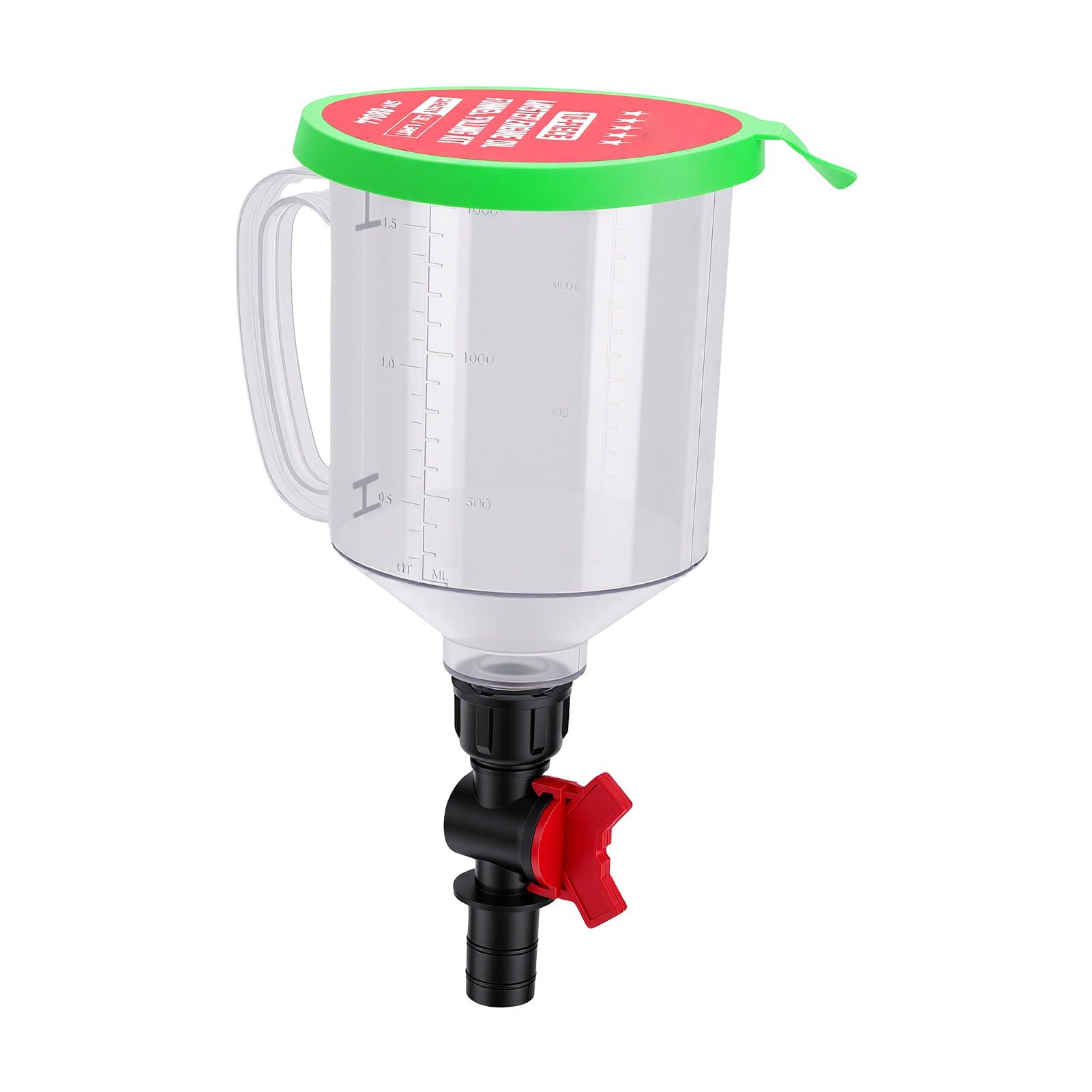 Zestaw Lejka do Silnikowego 1,5 L, 12 Adapterów, Uniwersalny,