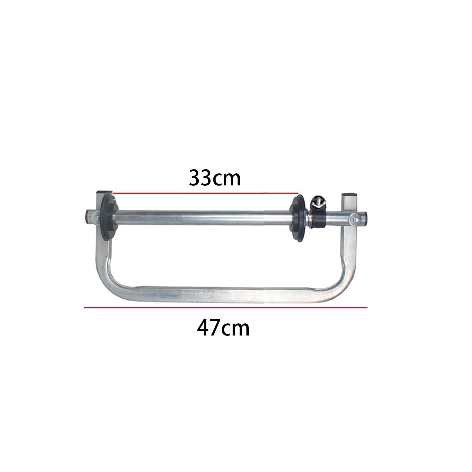 Soporte para Dispensador de Film Estirable – Herramienta Manual de Envoltura Retráctil para Envíos y Mudanzas Industriales (Se Ajusta a 33 cm)