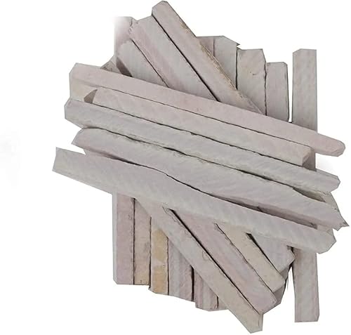 Miniatura 3 de Earthy Goodies - Paquete de 120 lápices de pizarra comestibles de piedra caliza natural, barras de tiza blanca (28.22 oz)