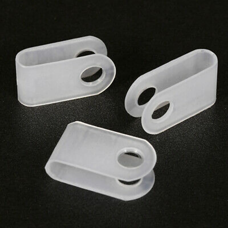 Wiring Connecting Terminals - U-Type Cable Clamp Organizer Cord Clips About Wire Management 3.3mmNylon