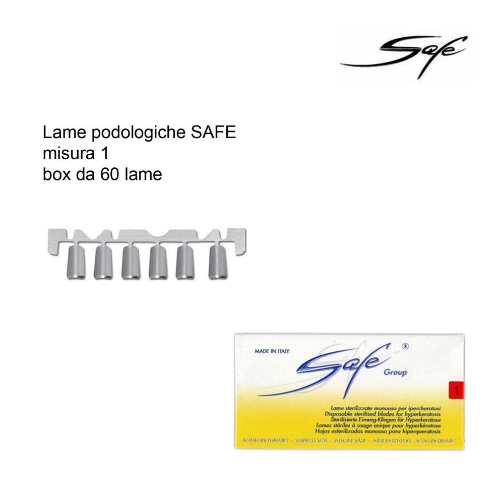 Safe Group - Lame Per Sgorbie N1 (60 Pezzi