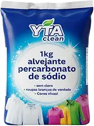 Percarbonato 100% Puro – Lava Roupas, Clareador, Branqueador e Alvejante YTA CLEAN 1KG
