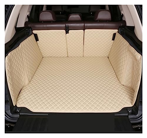 Tapis de coffre pour A7 4G8 2018-2021 en caoutchouc beige