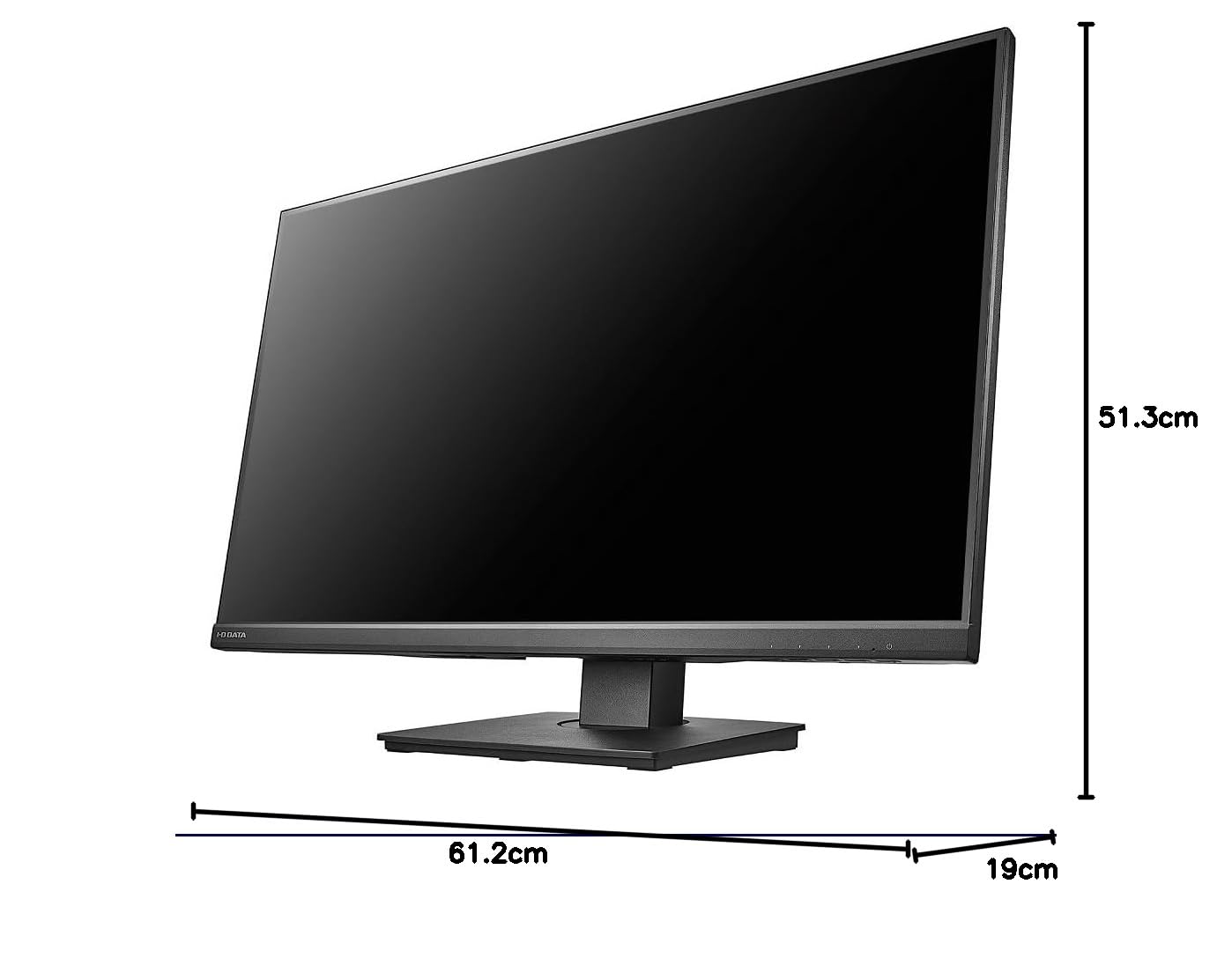 IODATA 27型モニター内蔵スピーカーDF271EDB-F回転機能PS4対応 LCD