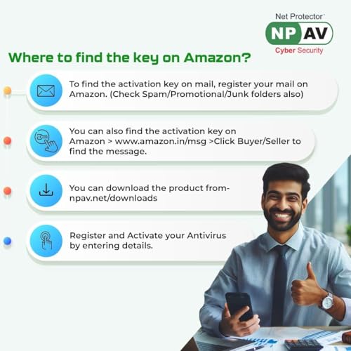 Image of Net Protector Antivirus - Total Security 2026 | Windows PC /Laptop | 2 Year - 1 PC with ZeroVDeepLearn Ai (Email Delivery in 1 Hour - No CD)