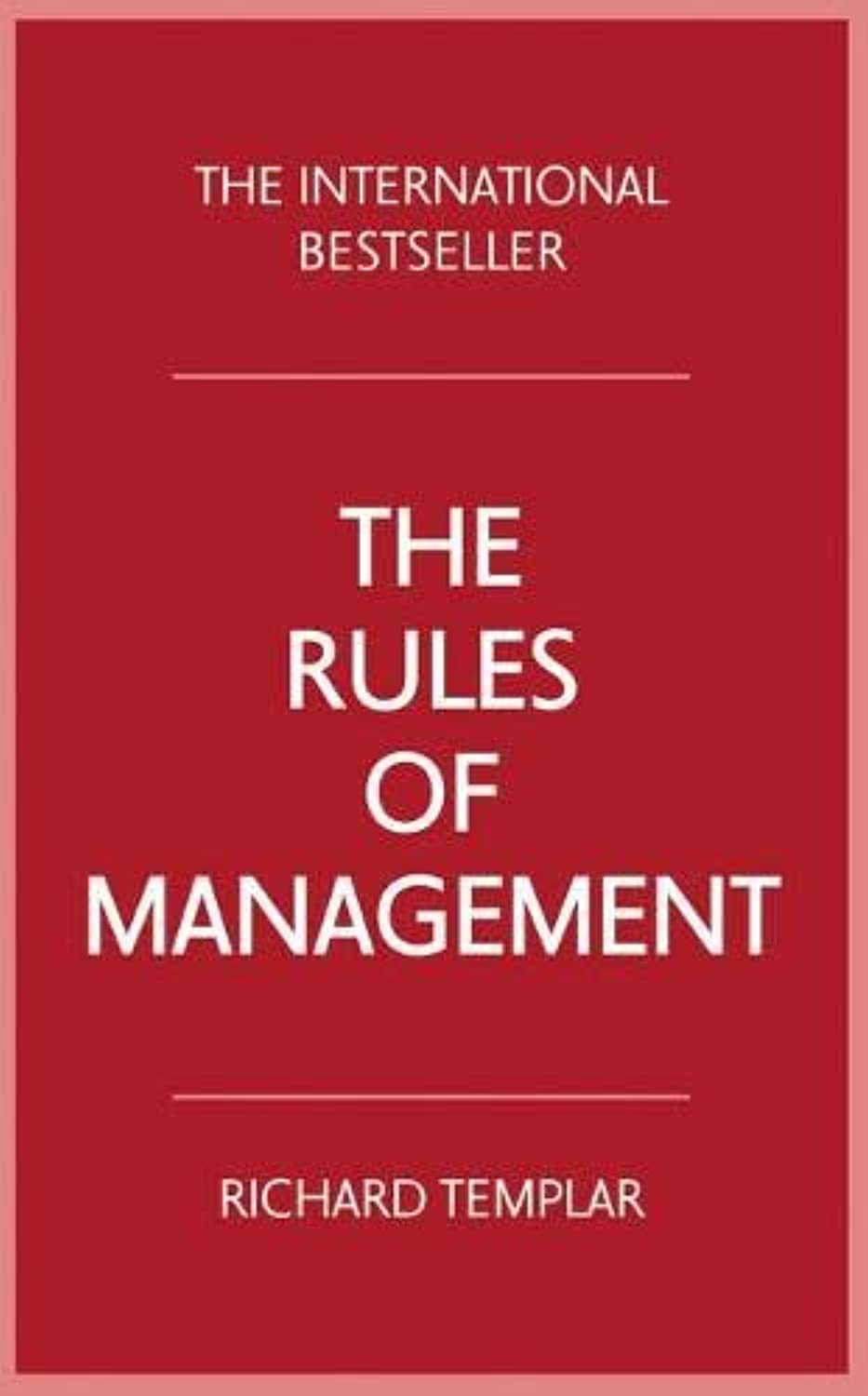 Pearson Business The Rules of Management