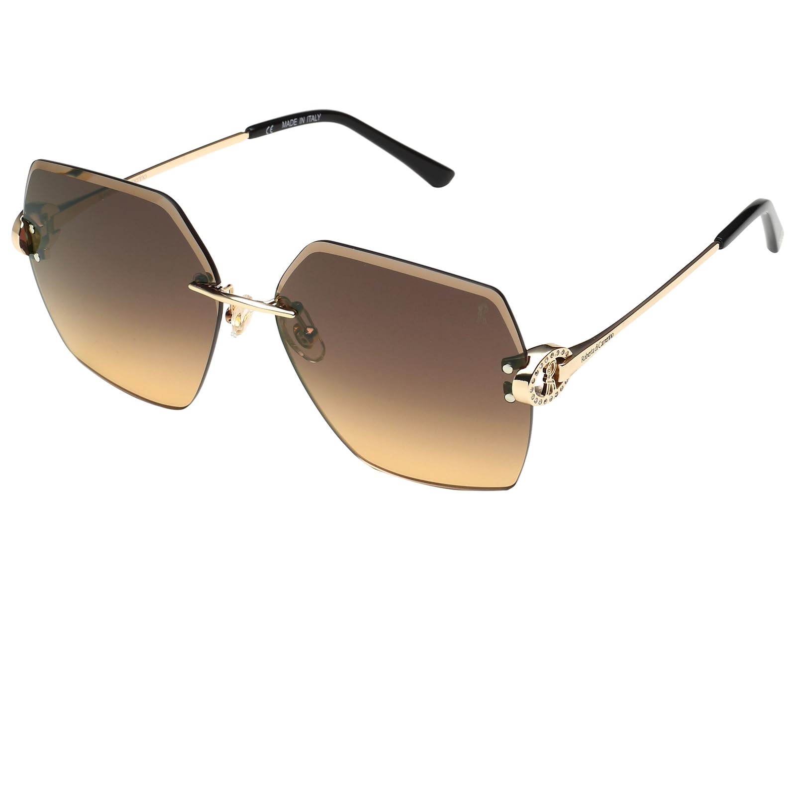 Gradient Square Women Sunglasses -(RC50701 |60| Brown Color Lens)