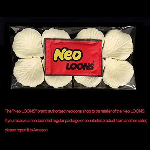 Neo Loons 1000 Pcs Artificial Silk Rose Petals Decoration Wedding Party Color Ivory #TOP6