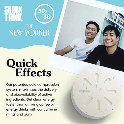 Neuro Gum | Nootropic Energy Caffeine Gum | 40Mg Caffeine + 60Mg L-Theanine + B Vitamins For Energy And Focus | Sugar Free + Vegan + Keto | Caffeine Supplement For Adults Mint Flavor (108 Count) #TOP2