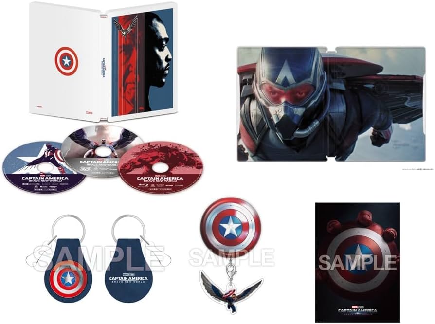 FAC シビル・ウォー/キャプテン・アメリカ　スチールブックBOXセット Disney シビル・ウォー/キャプテン・アメリカ MovieNEXプラス3D