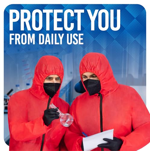 Image of Medtecs Hazmat Suits - 6 Sizes Options - Disposable Coveralls Suit, Medical Protective Coverall PPE Hazmat Suits