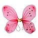 BESTOYARD Disfraz de Hadas Mariposa Alas de Mariposa Varita Mágica Diadema y...