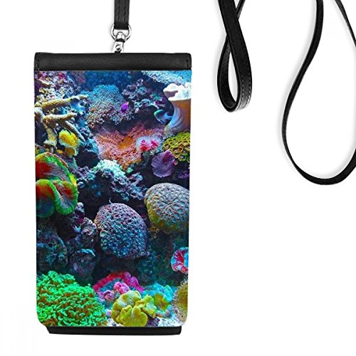 Cadeau porte-monnaie smartphone au motif océan coloré pour passionnés de nature marine