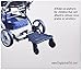 Englacha Easy Rider Plus Ride-Along Board for Universal Baby Stroller/Quick Attachment for Children to Stand + Stroll/Designed for Safety, Blue