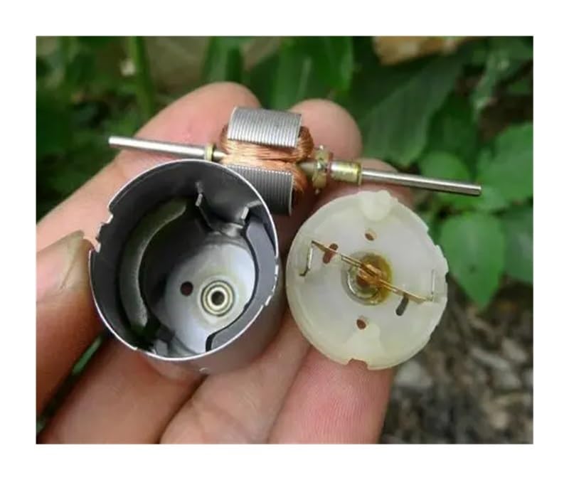 R260 - Arrancador electrónico redondo de 24 mm de alta velocidad DC 3V-9V 3.7V 5V 6V 7.4V Dual 2mm eje RC modelo de coche de juguete
