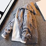Herren Strickjacke mit Kapuze, Stricktextur, dicker warmer Mantel, lässig, langärmelig, Pullover, Unisex, Paar, Pullover, einfarbig, Oberbekleidung, Winter, Streetwear, Mode (XXL Grau)