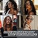 GQUEEN Oversized Black Fake Glasses Women Men Retro Thick Big Square Frame Clear Lens UV Protection Fashion Eyeglasses