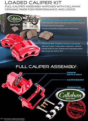 image for Callahan Brake Parts CCK11471 [2] REAR Premium Loaded OE Remanufacture