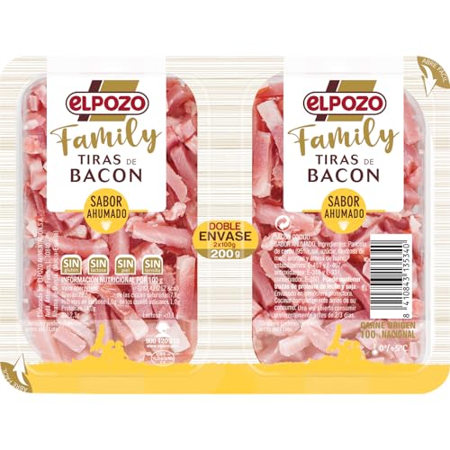 ElPozo Family Bacon en Tiras 2x100g