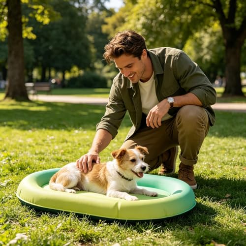Tapis rafraîchissant pour chat et chien imperméable pour niche et voiture