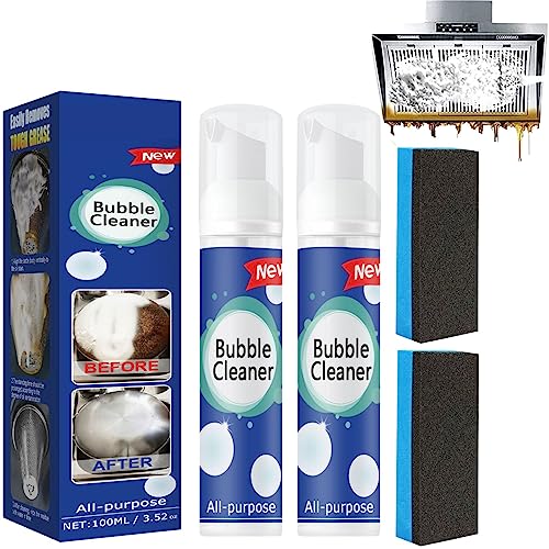 QUAAM Bubble Cleaner Foam All-Purpose Bubble Cleaner Spray Foam Cleaner All Purpose Duty Suitable for Cleaning Pots
