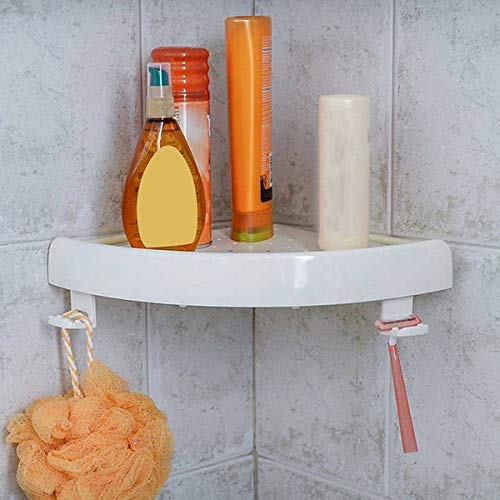 Badezimmer-Duschkabine Regal Holder Shower Caddy Holder Rack White Organizer