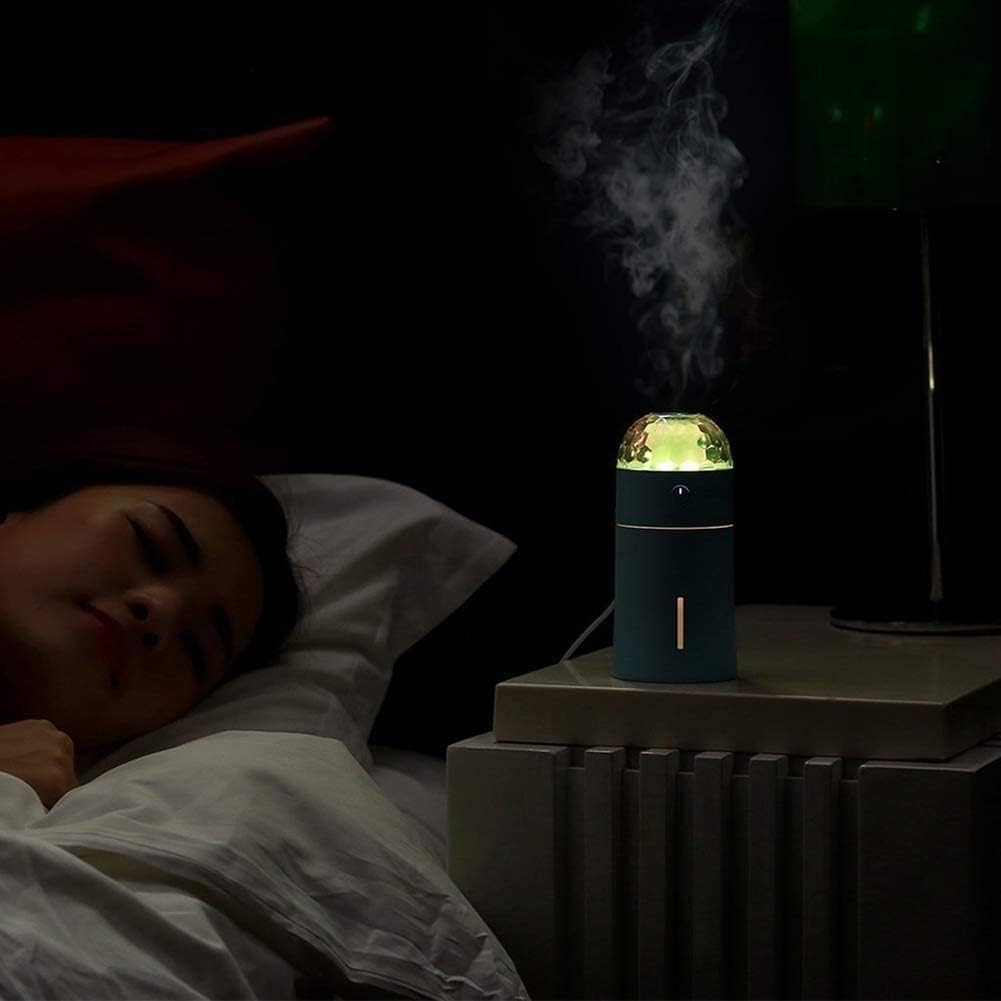 Humidifier,Humidifiers are Perfect to Purify Any Personal Bedroom, Car, Comes with Easy to use on Any Desk or for Travel，Mute (Color : A)