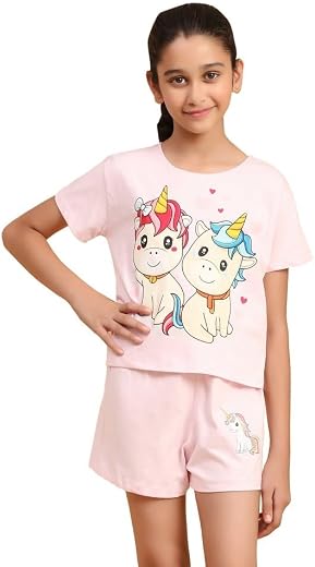 Ninos Dreams Girls Tshirt &amp; Shorts