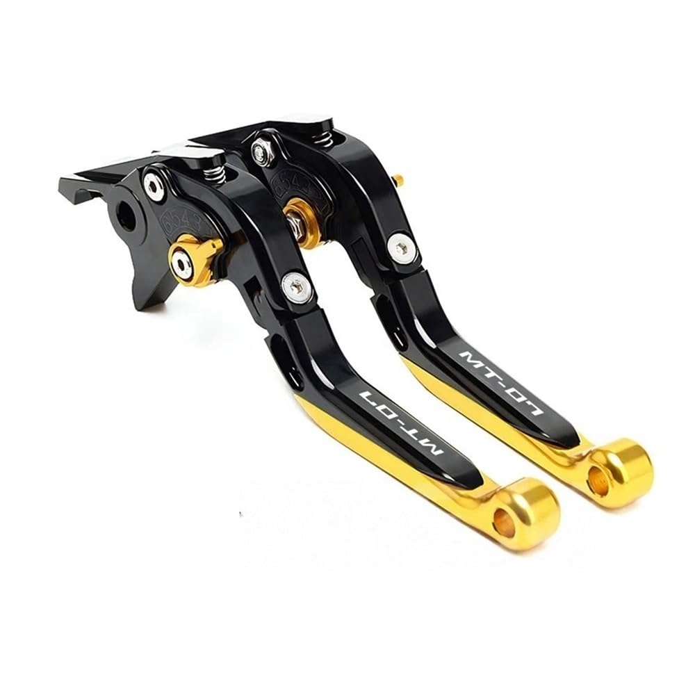 Xvasdgaer G For Ya&Maha Mt-07 Fz-07 2014-2025 Motorcycle Cnc Adjustable Foldin Extendable Brake Clutch Levers Handle