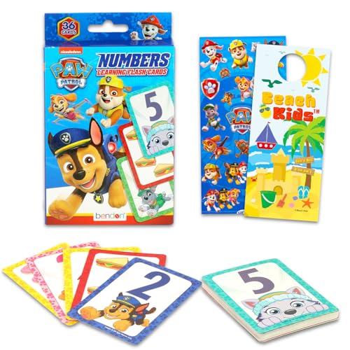 Cartes flash mathématiques Paw Patrol : apprenez à compter sans frustration
