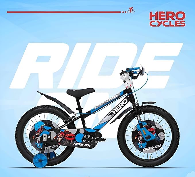 Image of Hero Ride ON Perfect Bicycle for Kids Aged 4 to 8 Years (14 t)