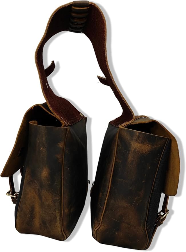 Almsthre Saddle Bag Pommel Bag Finance Coltoro Leather Pommel - Main Image