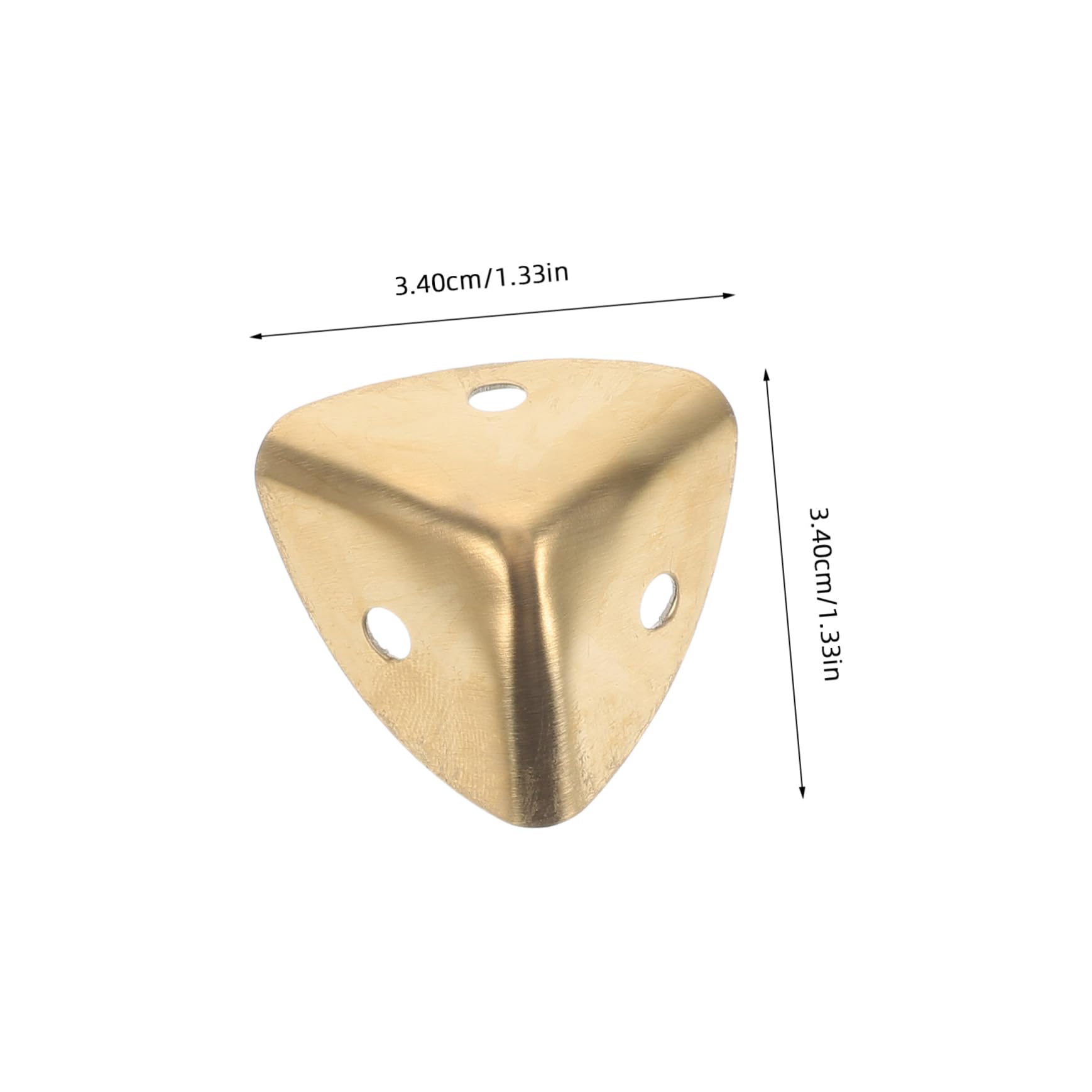 OSALADI Piece Metal Corner Guards Box Protectors Cabinet Edge Protection Stainless Steel Furniture Guards for Boxes