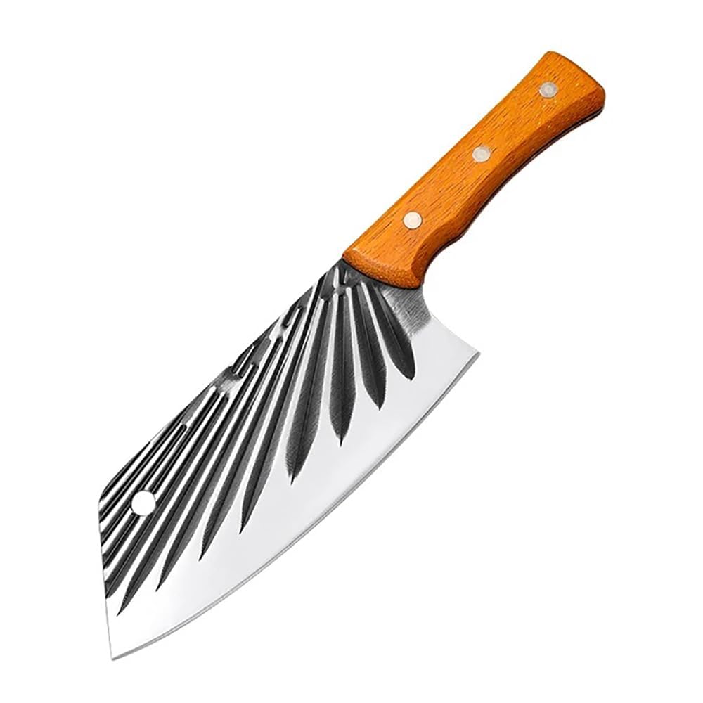 Handmade Cleaver Knife - Sharp Meat & Vegetable Cutting -14 Handmade Cleaver Knife - Sharp Meat & Vegetable Cutting -14