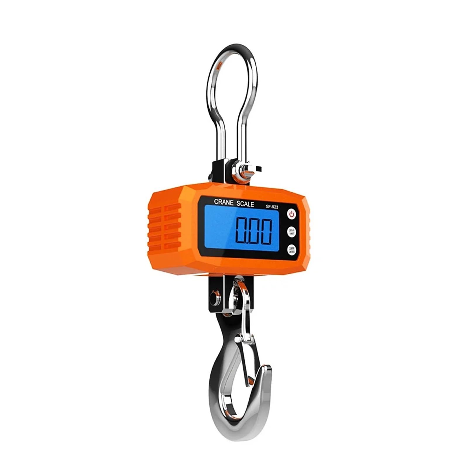Balanza digital para grúa, Báscula de grúa electrónica portátil, báscula colgante carcasa aluminio 500-1000kg, gancho acero inoxidable, Digital Steelyard