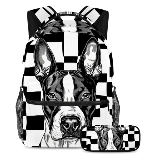 Sac d'école tête de chien mignon pour la rentrée des garçons et filles