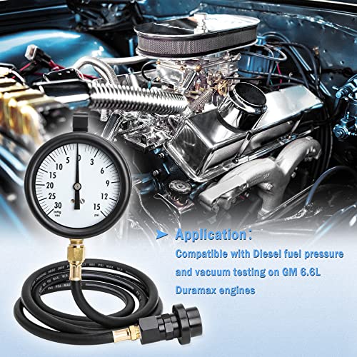 Winsgor Fuel System Test Kit Compatible With Tu-32-6 Fuel Pressure Tester 6.6 L Gm Duramax Diesel #TOP4