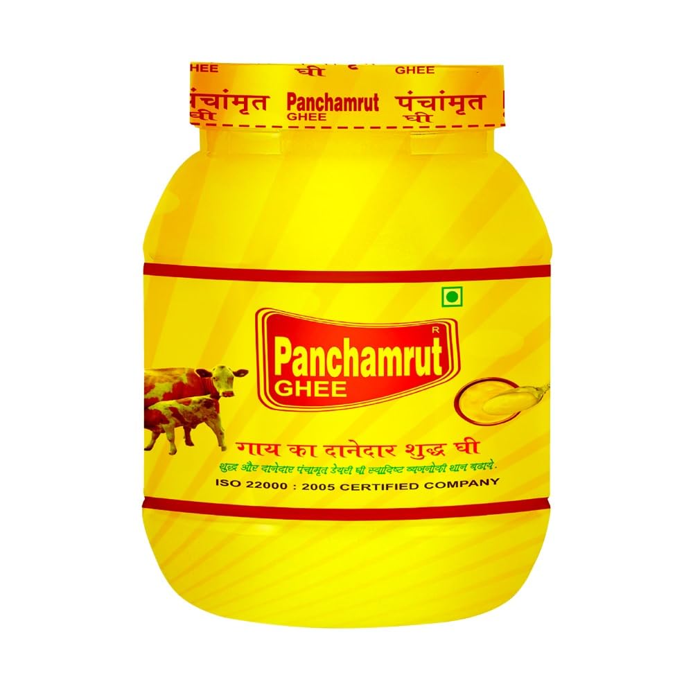 Panchamrut Pure Cow Danedar Ghee (1 Litre) (B0DHCXZ9GG) Amazon Price History, Amazon Price Tracker