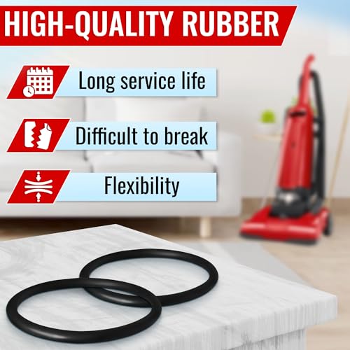 Image of 6 Pack Vacuum Belt Replacement Compatible with Sanitaire Models | SC679K, SC684, SC688, SC689, SC886, SC887, SC888, SC9050D, 1934, 1950 & More; Easy Install; Fits Commercial Upright Vacuums