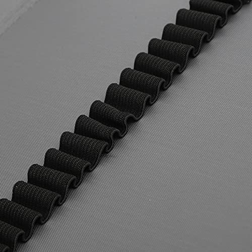 Trousse à crayons en cuir PU noir avec 252 emplacements et fermeture éclair multicouche - 5